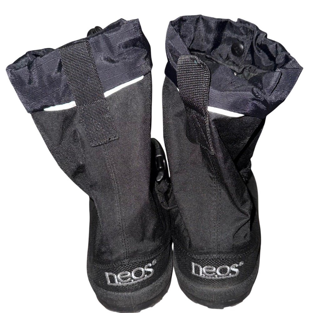 NEOS Voyager Overshoe Mens Medium Black Waterproof Winter Snow Boot Cover VNI - Picture 3 of 6